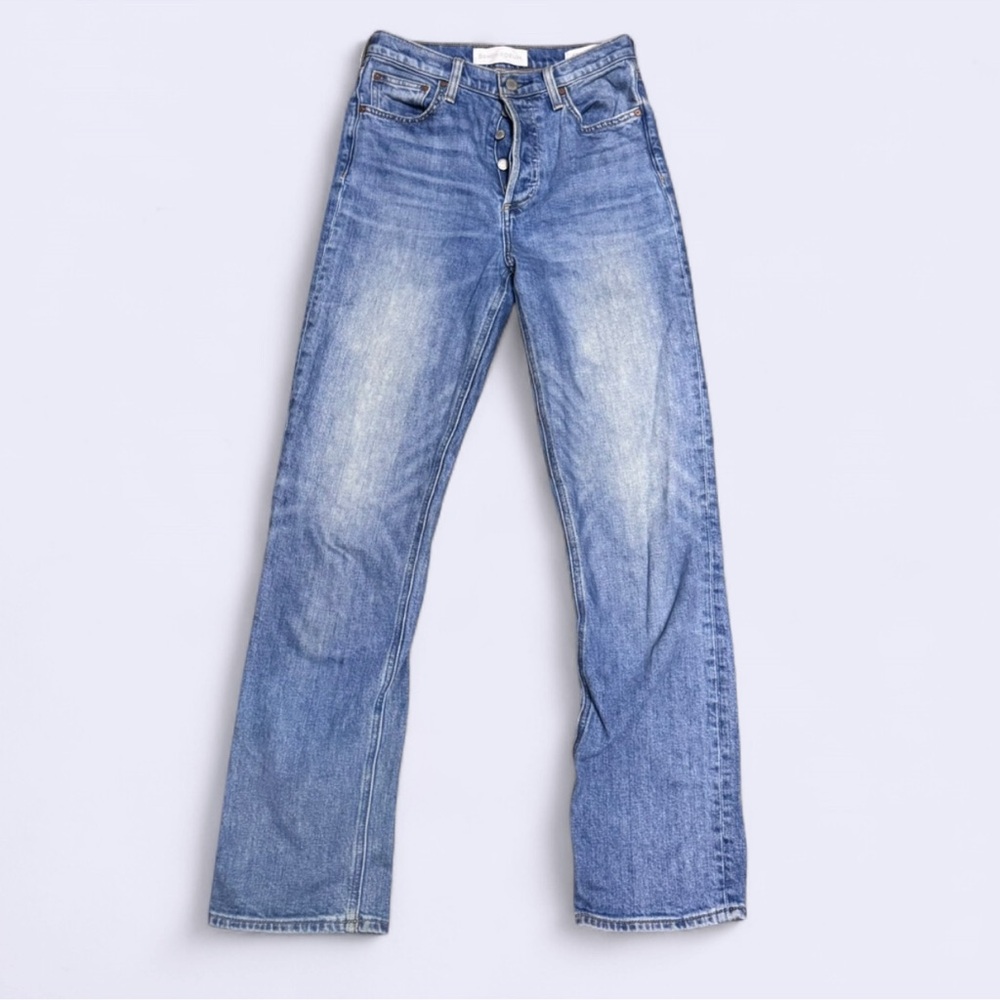 Denim Forum “Arlo High Rise Straight” Jeans - Picture 3 of 11